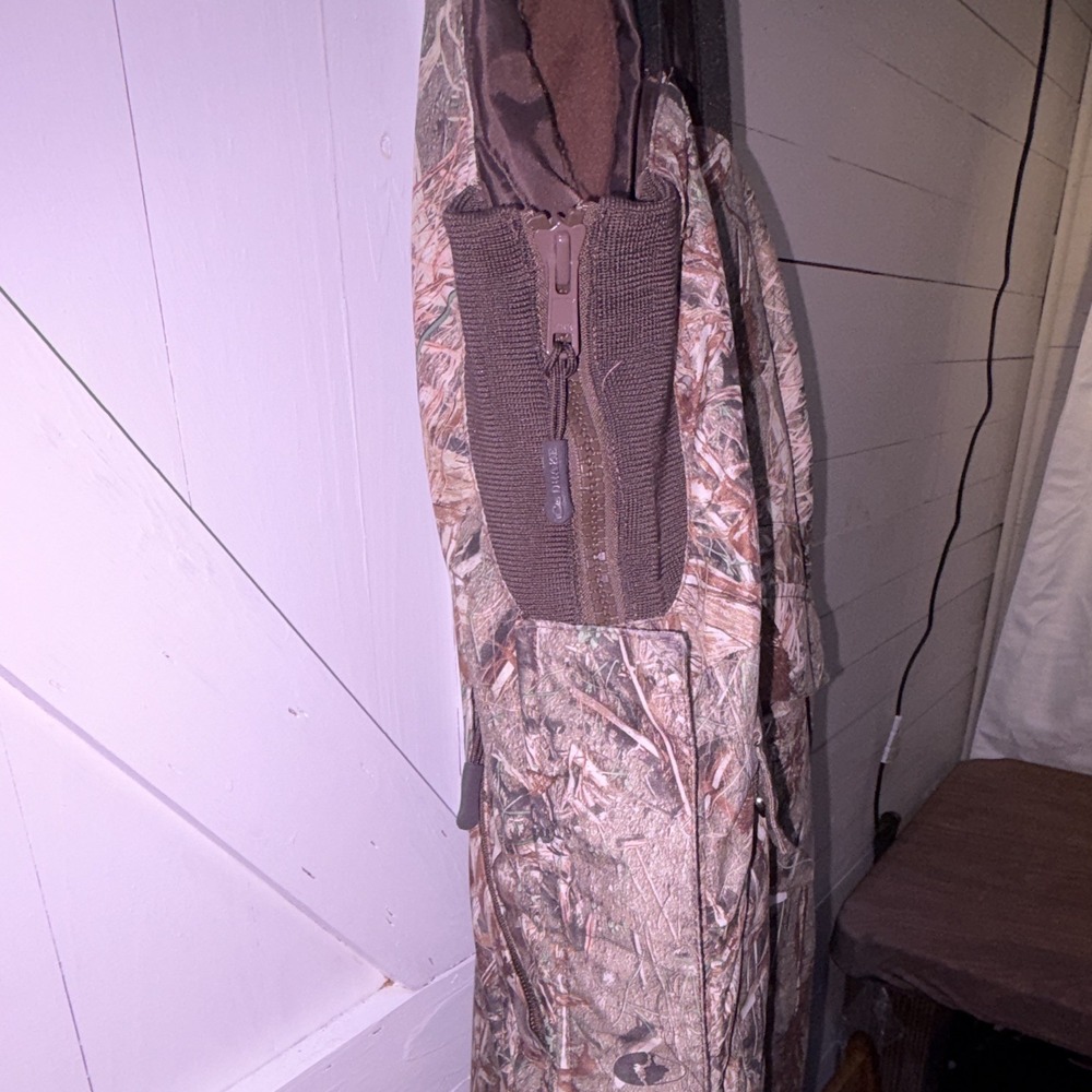 Drake Lady Women's Insulated Hunting Bibs Mossy Oak Duck Blind Camo S 4/6 - Picture 7 of 9